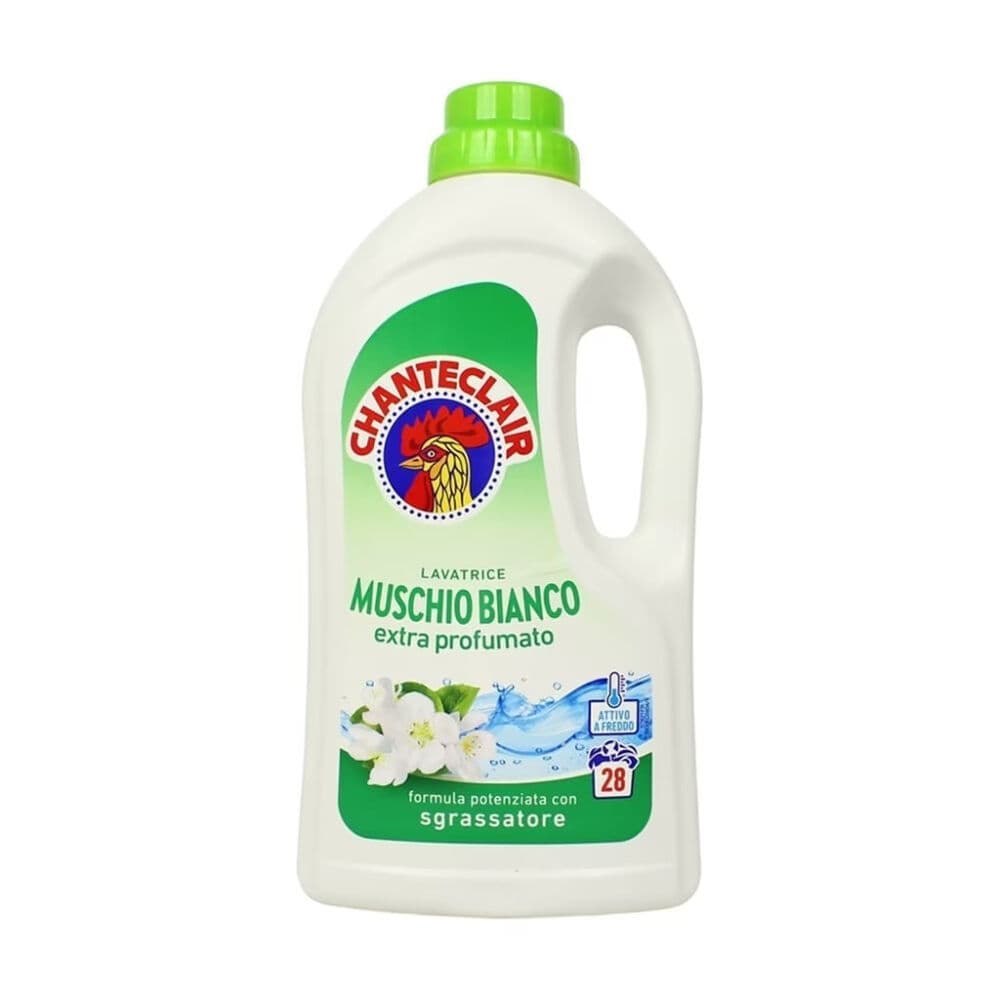 Гель для прання Chanteclair Muschio Bianco Білий мускус, 28 циклів прання, 1260 мл