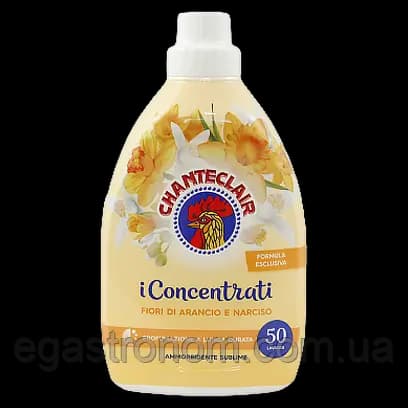 Помякшувач для прання концентрат апельсин/нарцис Шантеклер ChanteClair concentrati 57p 8шт/ящ (Код: 00-00010712), 1140 мл