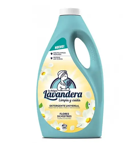 Гель для прання Лавандера Lavandera Floral Польові квіти, 2500 мл